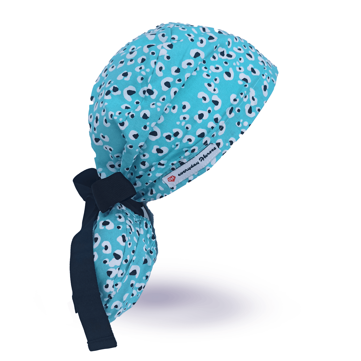 Scrub Cap -Ponytail Surgical Hat Leopard-Nurse Doctor Cap-Satin Optional