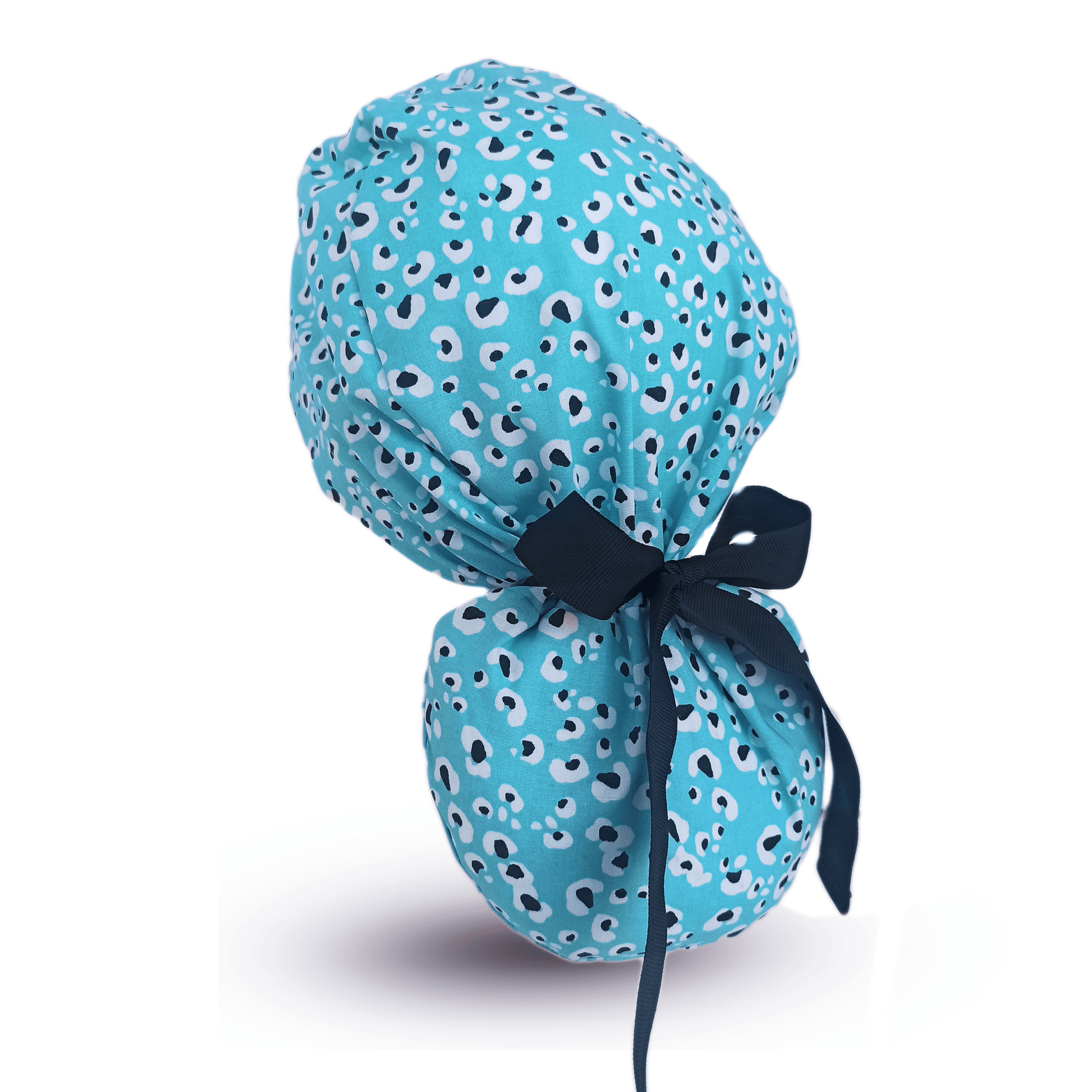 Scrub Cap -Ponytail Surgical Hat Leopard-Nurse Doctor Cap-Satin Optional