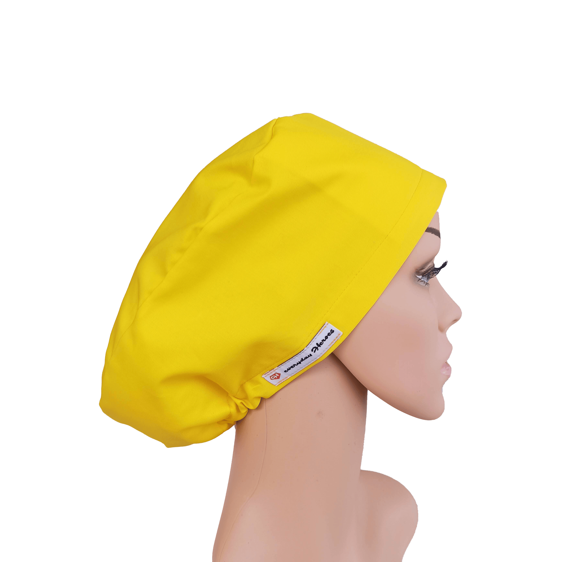 Yellow Scrub Cap-Surgical Cap - [scrub_hat]-[scrub_cap_for_women]-[surgical_cap]