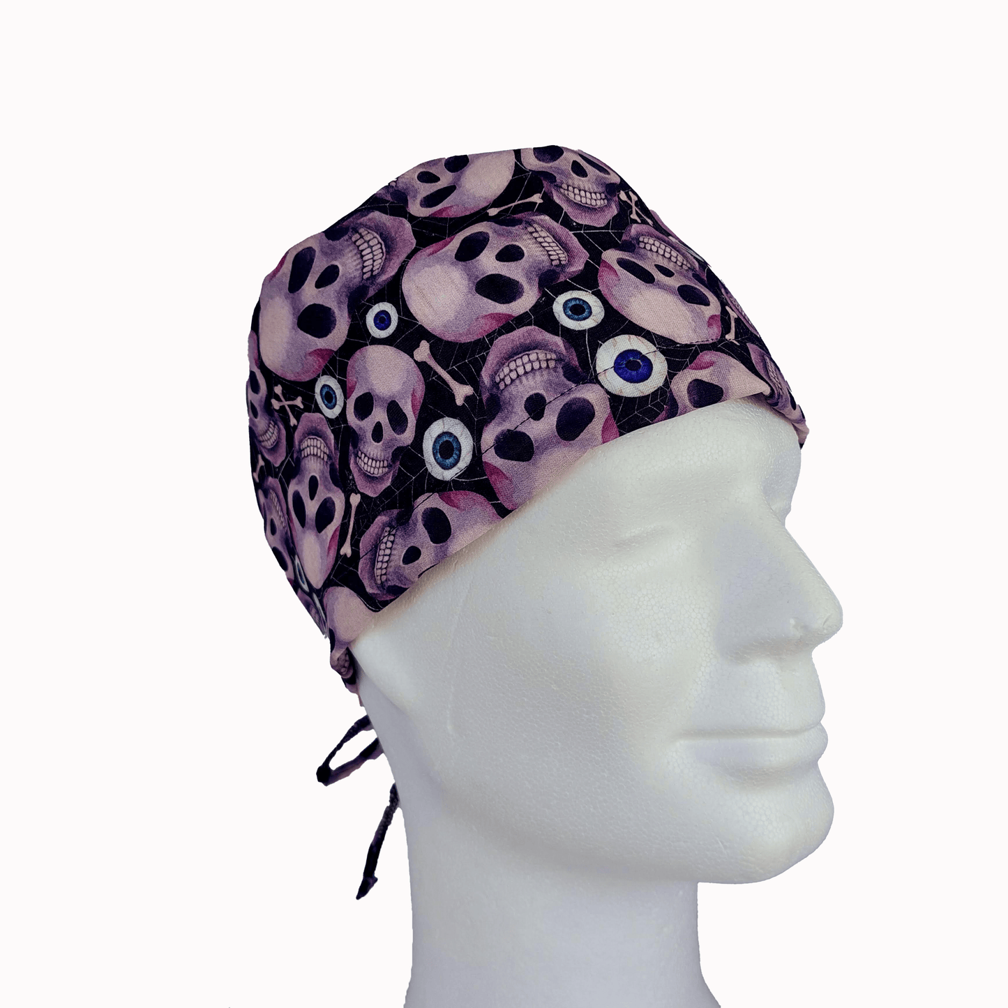 The Skulls Scrub Cap- Surgeons Hat - [scrub_hat]-[scrub_cap_for_women]-[surgical_cap]