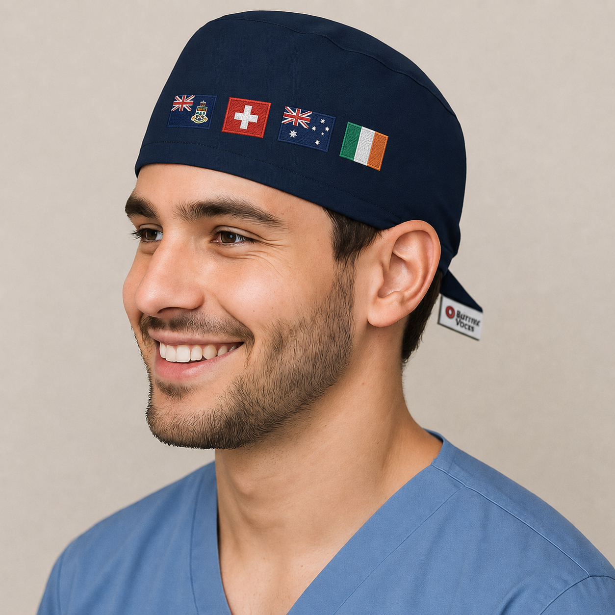 Custom Scrub Caps Payment Link for 3 items 7 flags - [scrub_hat]-[scrub_cap_for_women]-[surgical_cap]