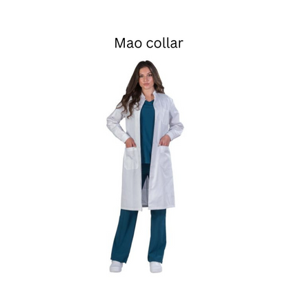 Lab Coat, Personalized Medical Lab Coats, Custom Embroidered White Scientist Jacket - [scrub_hat]-[scrub_cap_for_women]-[surgical_cap]