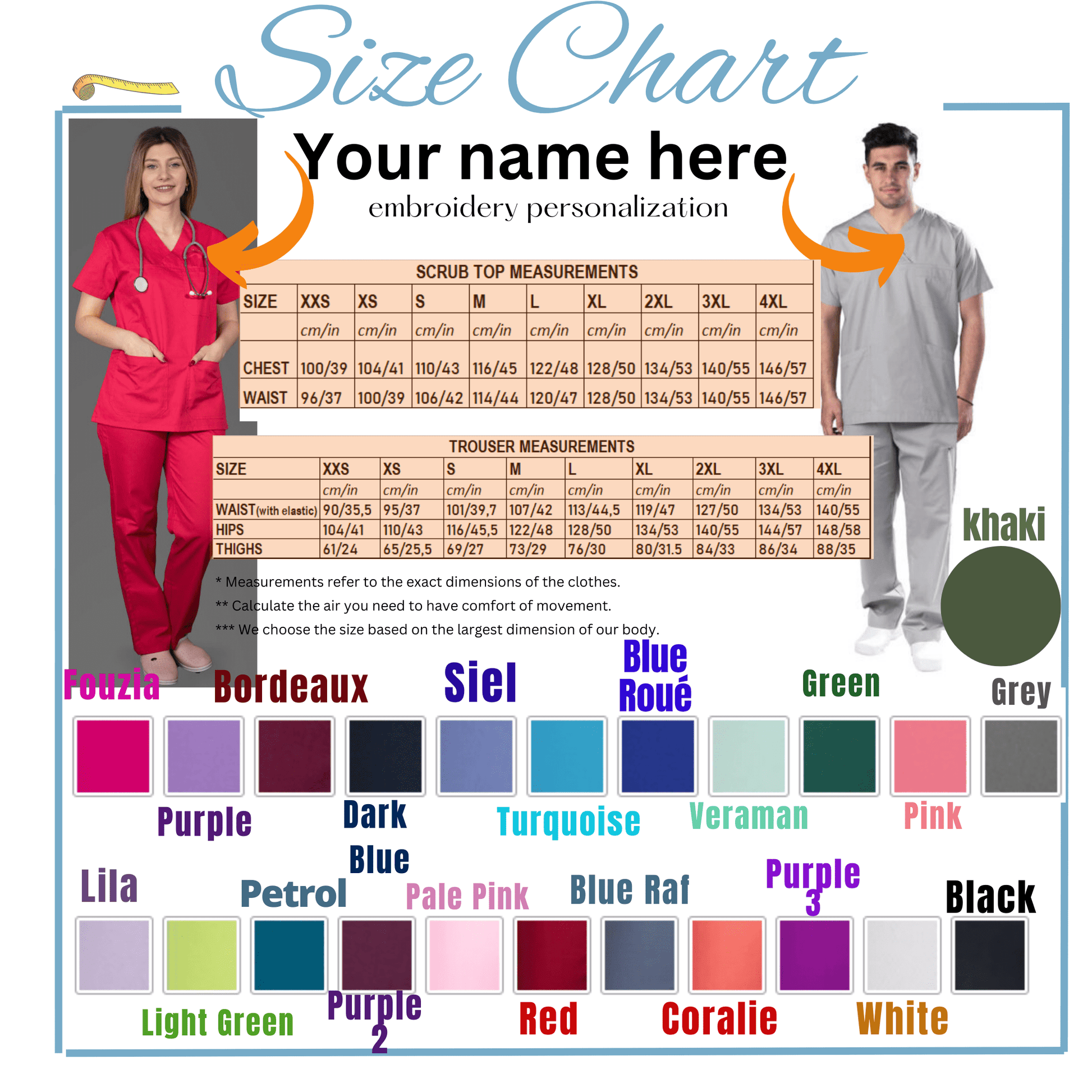 Profesional Scrubs-Name Personalization Scrub Set- Professional Medical Doctor Scrubs - [scrub_hat]-[scrub_cap_for_women]-[surgical_cap]
