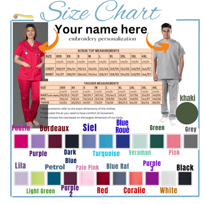 Profesional Scrubs-Name Personalization Scrub Set- Professional Medical Doctor Scrubs - [scrub_hat]-[scrub_cap_for_women]-[surgical_cap]