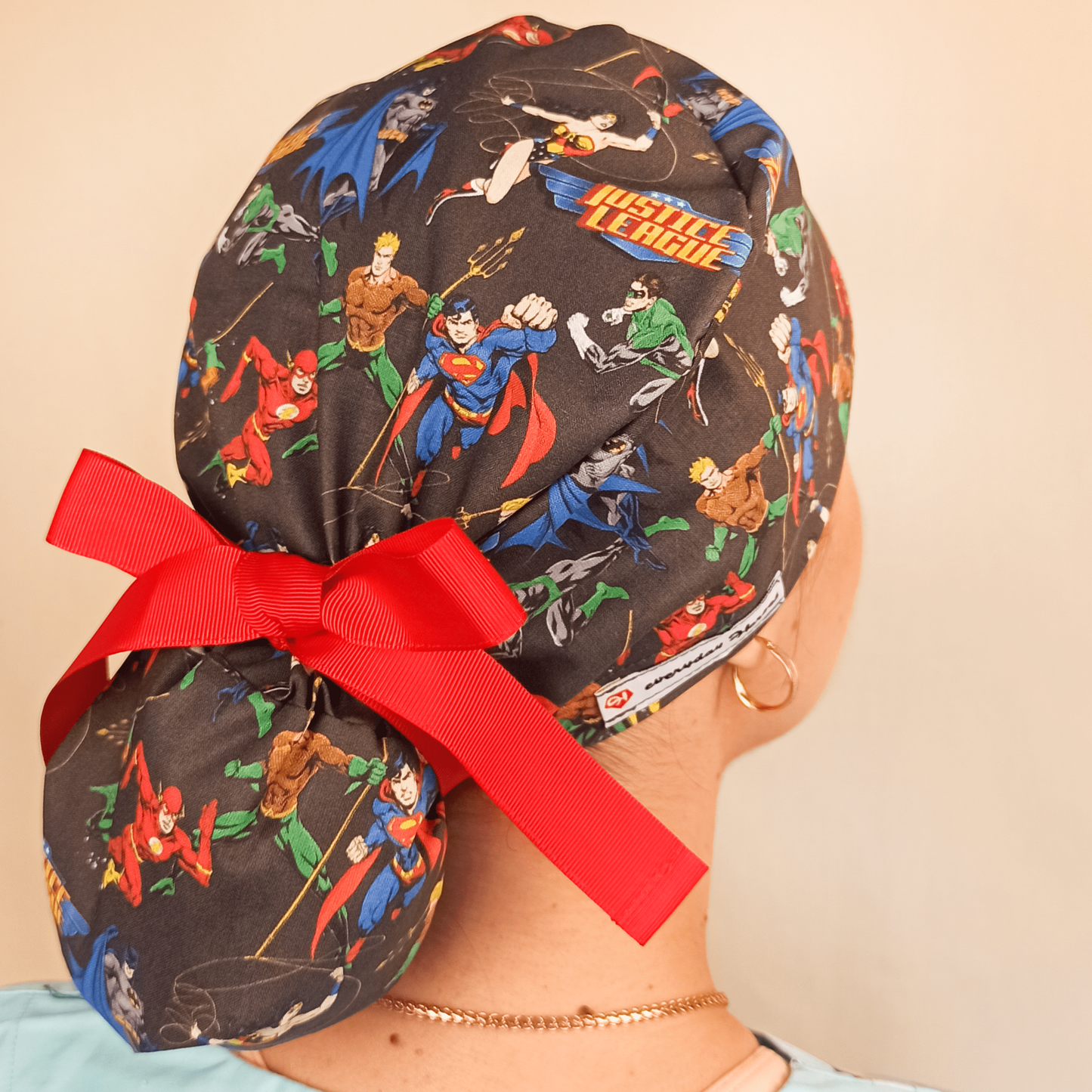 Justice league  scrub cap