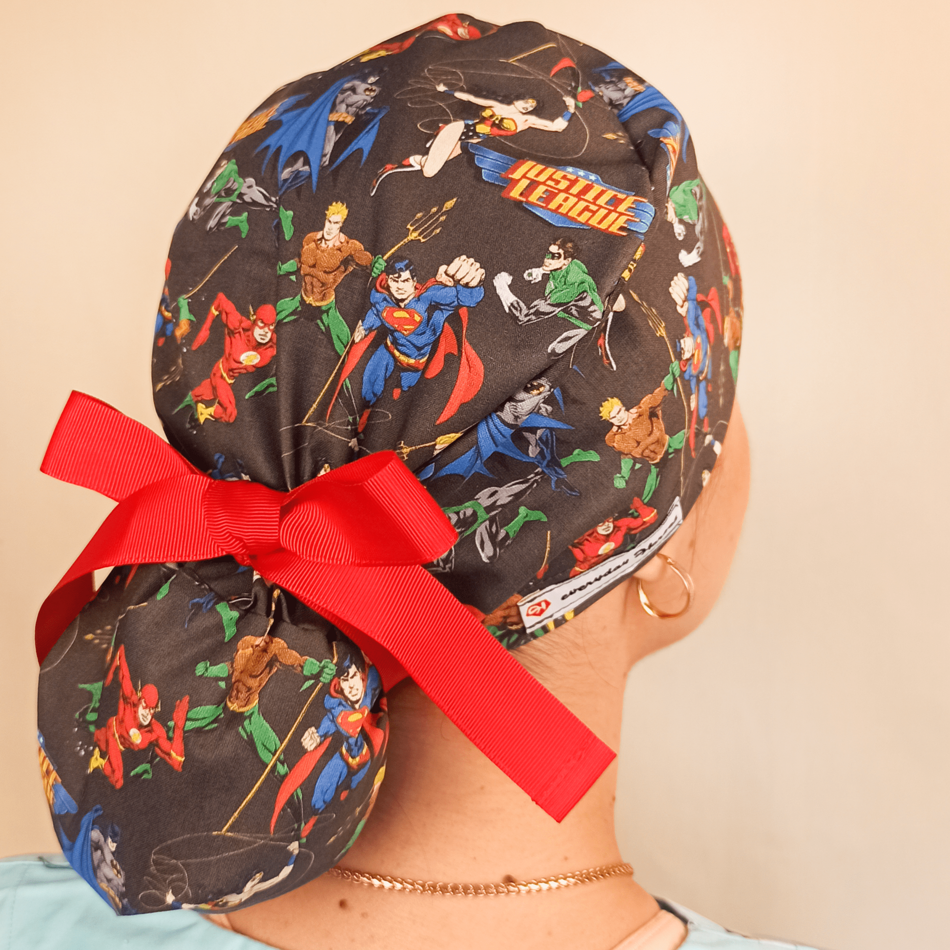 Justice league  scrub cap