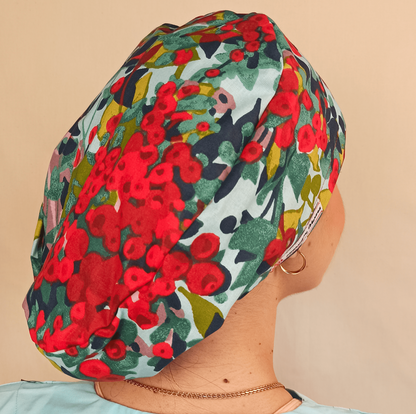 Custom Scrub Cap Floral