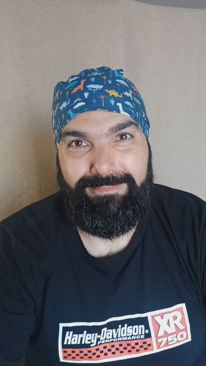 Custom Scrub Cap Mens Name Personalization Surgeons Scrub Hat Gift For Doctors.