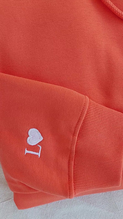 Roman Numeral Hoodie-Anniversary Gift- Personalized Date Embroidery Hoodie