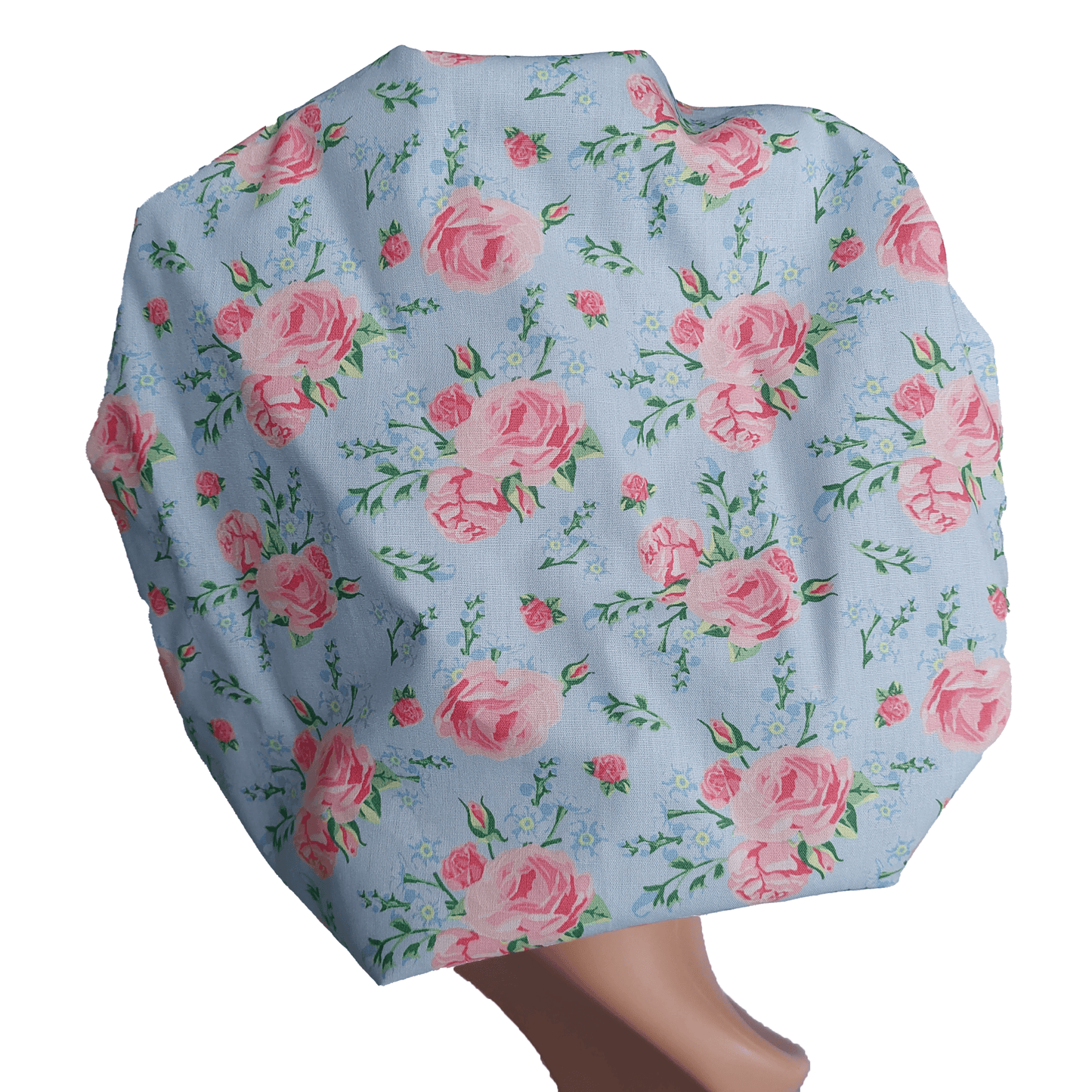 Scrub cap bouffant floral - [scrub_hat]-[scrub_cap_for_women]-[surgical_cap]