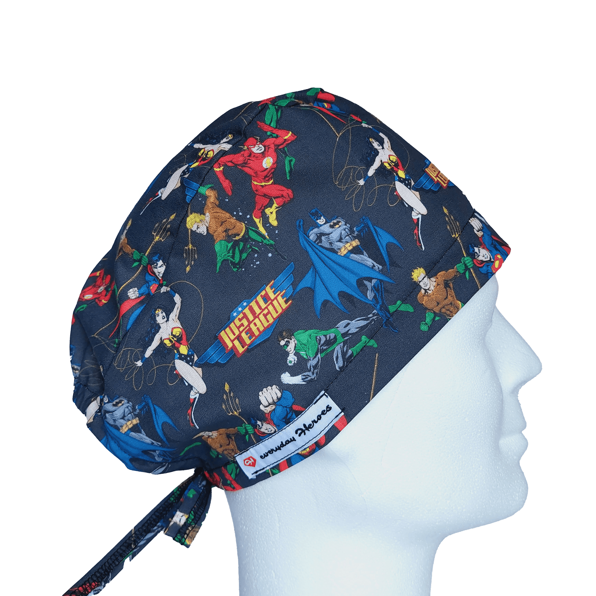 Scrub Caps Mens Superheroes - [scrub_hat]-[scrub_cap_for_women]-[surgical_cap]