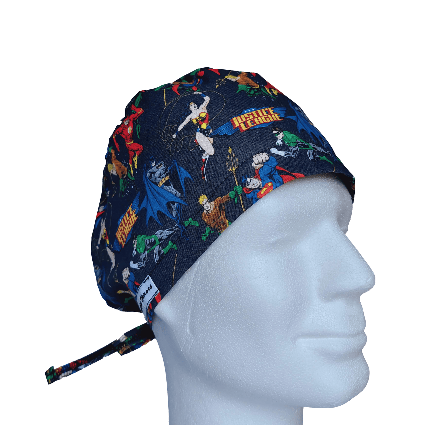 Scrub Caps Mens Superheroes - [scrub_hat]-[scrub_cap_for_women]-[surgical_cap]