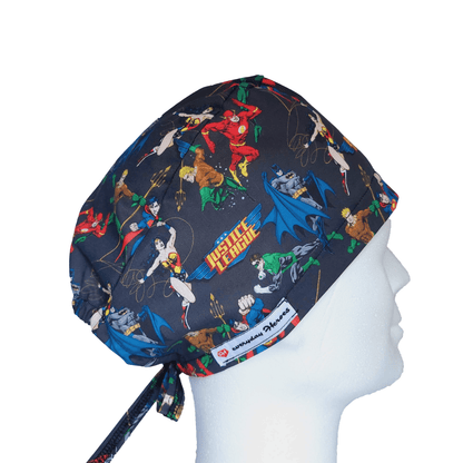 Scrub Caps Mens Superheroes - [scrub_hat]-[scrub_cap_for_women]-[surgical_cap]