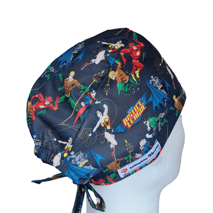 Scrub Caps Mens Superheroes - [scrub_hat]-[scrub_cap_for_women]-[surgical_cap]