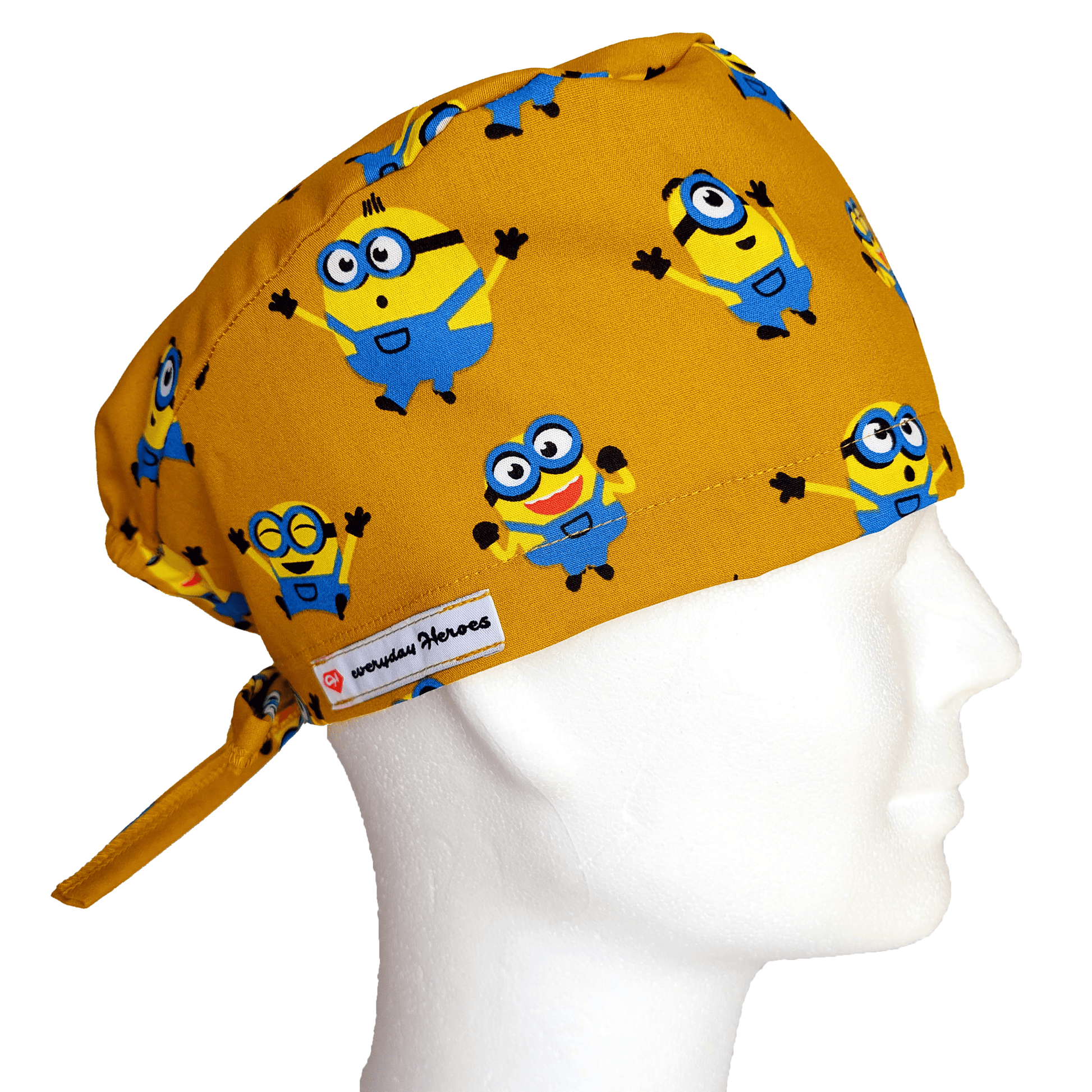 Surgical Scrub Cap Minions For Mens - [scrub_hat]-[scrub_cap_for_women]-[surgical_cap]