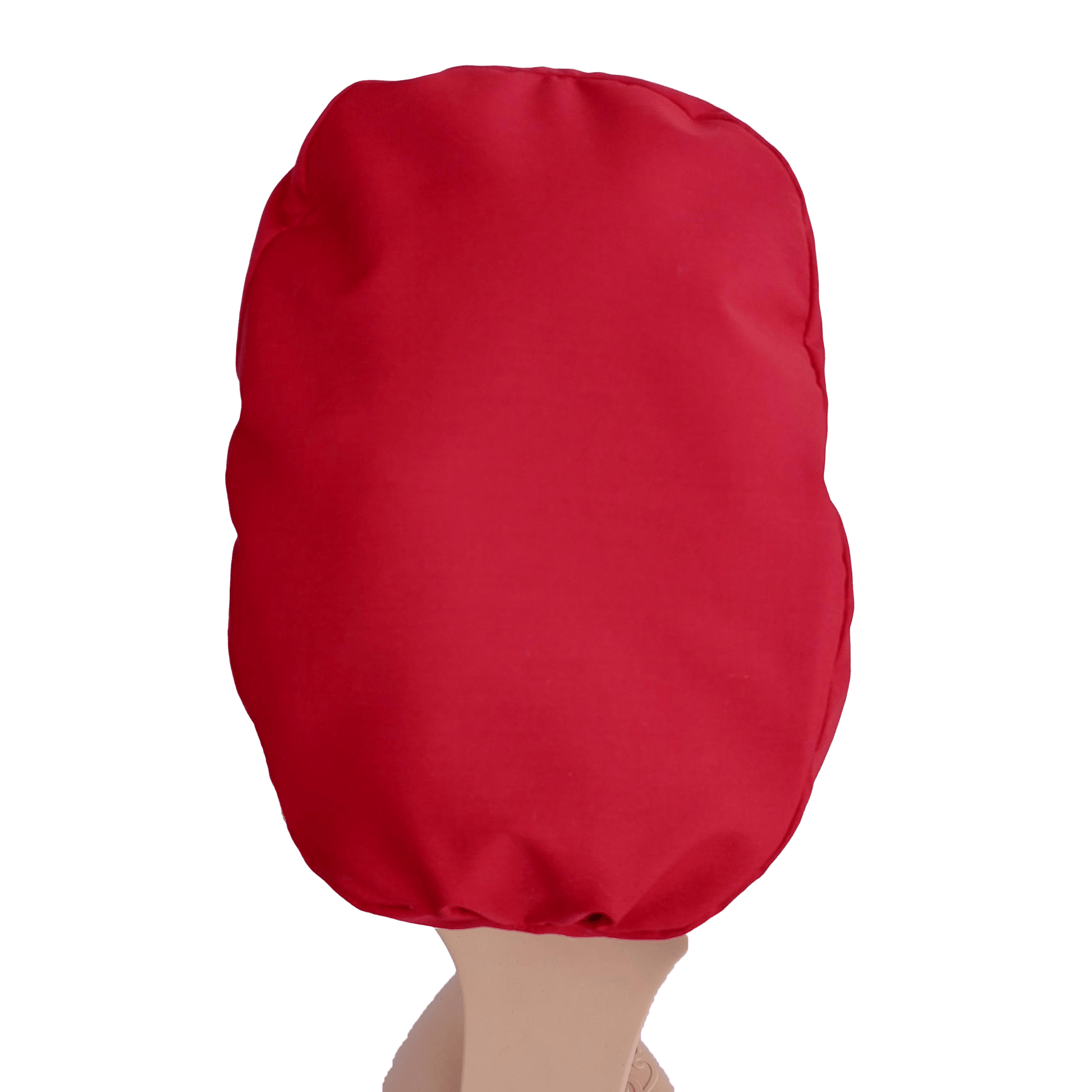 Scrub Cap -Surgical Cap Solid Red Burgundy - [scrub_hat]-[scrub_cap_for_women]-[surgical_cap]